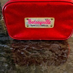 Vintage Betsey Johnson  make up bag.